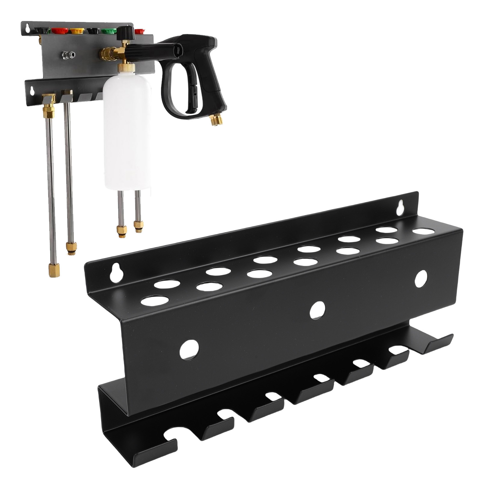 Pressure Washer Foam Gun - Basınçlı Yıkama Tabancası Tutucu Duvar Montajlı