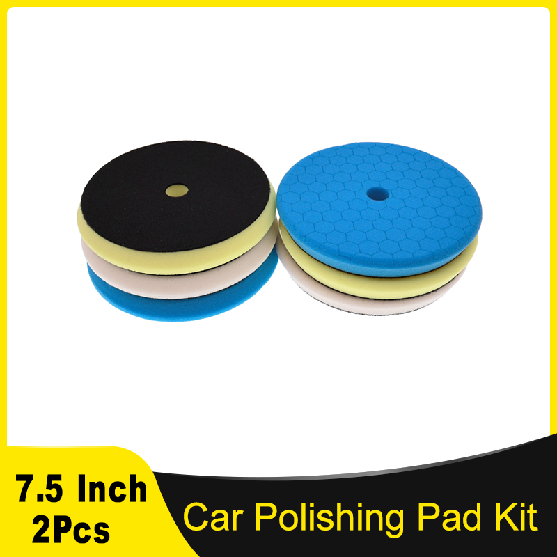 Polish Pad Set Buffer - 7.5 İnç Araba Polisaj Pedi Seti