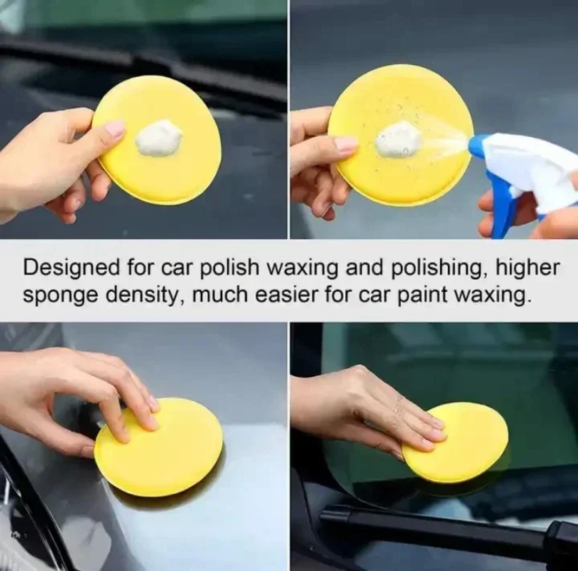 6 adet araba bakım köpük balmu - Wax Applicator Pad incelemesi ve fiyatı