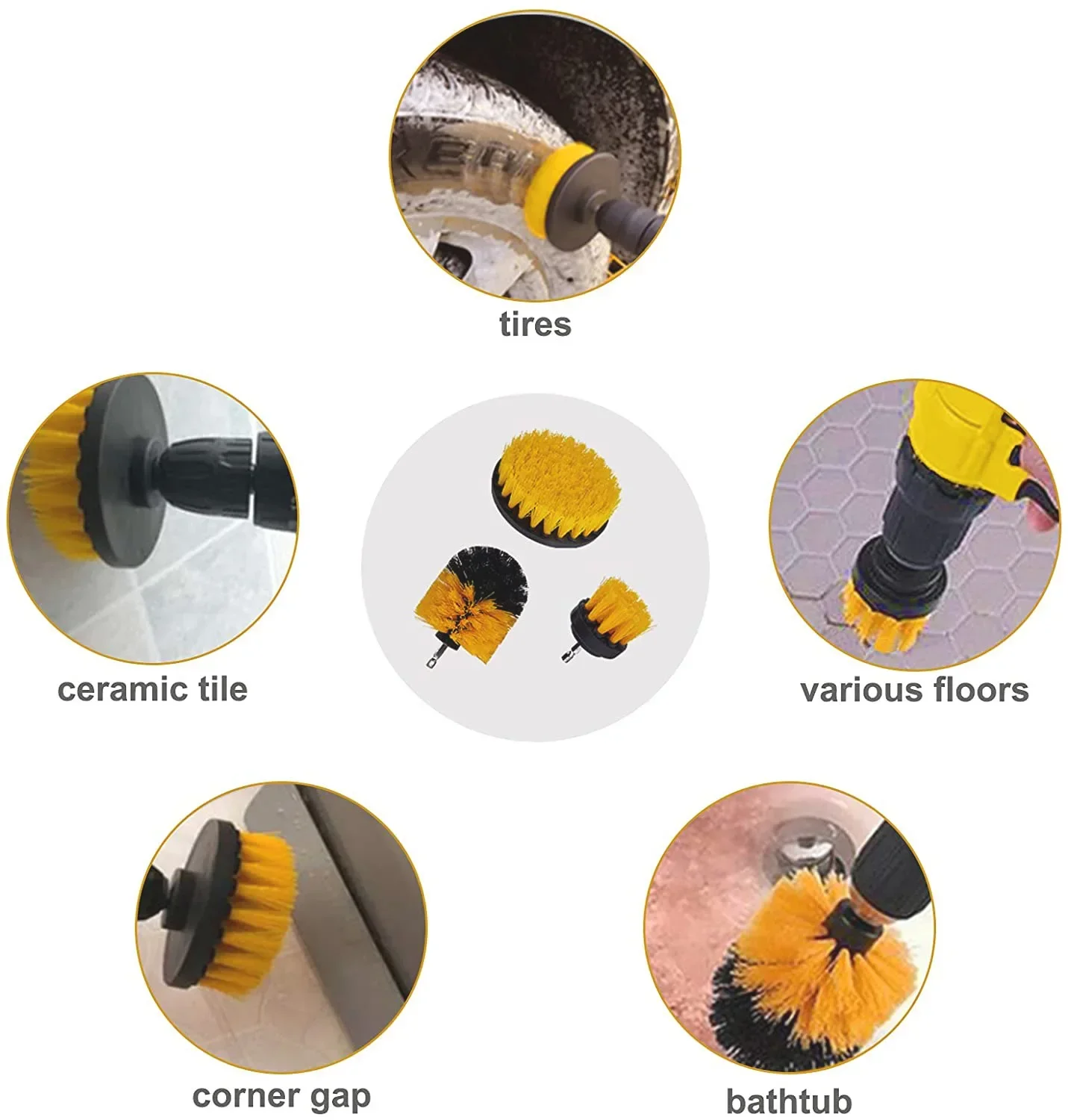 Yeni Araba Detaylandırma Temiz - Detailing Brush Set incelemesi ve fiyatı